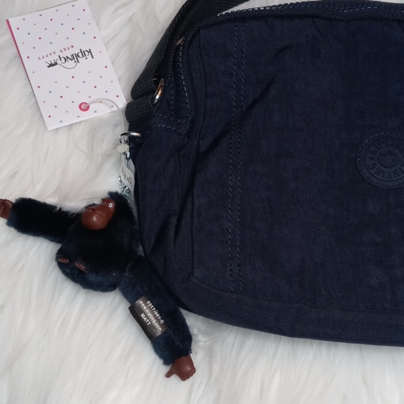Kipling Benci Crossbody Bag in True Blue (Navy) NWT - Picture 2 of 6